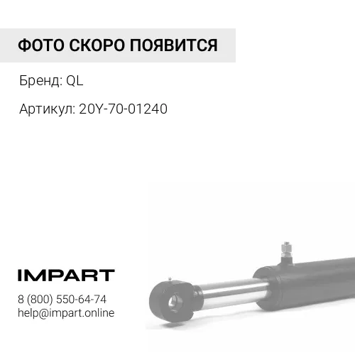 20Y-70-01240 20Y-70-D2270-QL(20Y-70-01240) Серьга QL