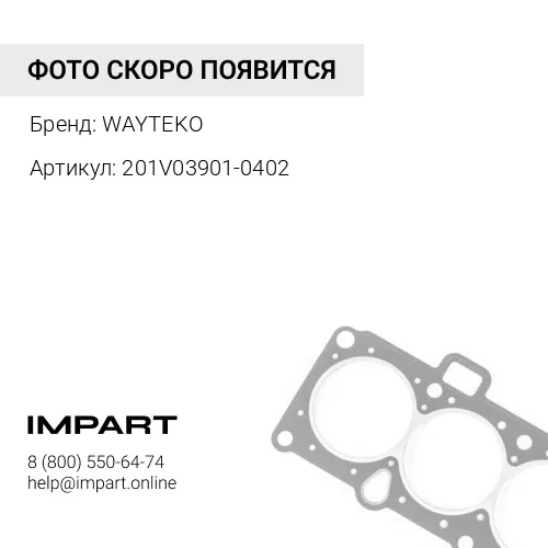 201V03901-0402 Прокладка ГБЦ MC13 WAYTEKO PREMIUM WAYTEKO