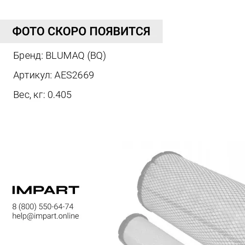 AES2669 ФИЛЬТР ПРИГОДНЫЙ 1106331 BQ