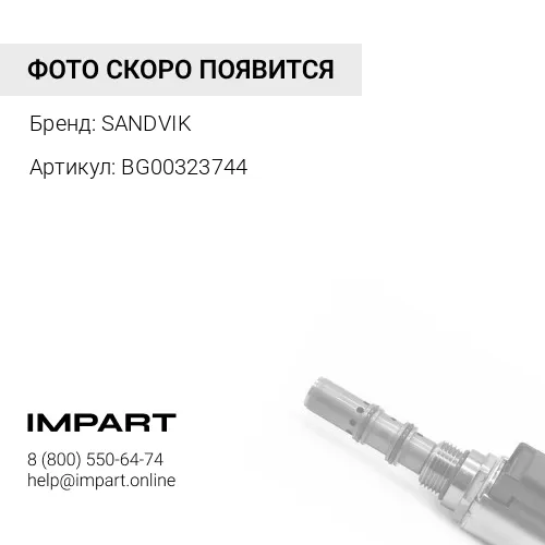 Клапан контрольный в сборе BG00323744 SANDVIK