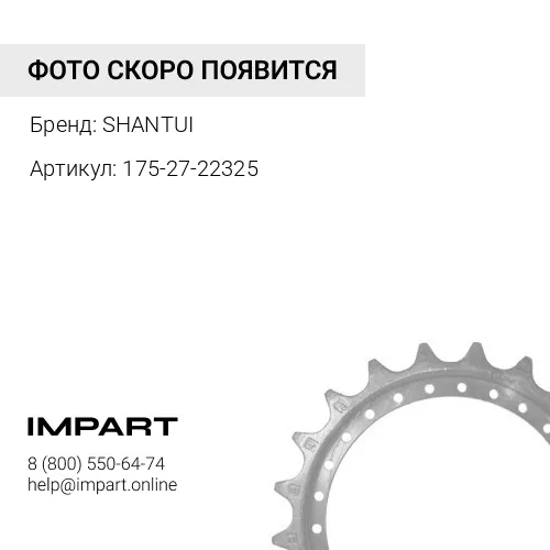175-27-22325 Зубчатая звездочка (сегмент) SD32
