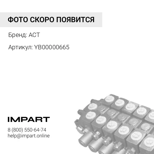 YB00000665 Трубка насоса гидравлики ACT YB00000665 ACT