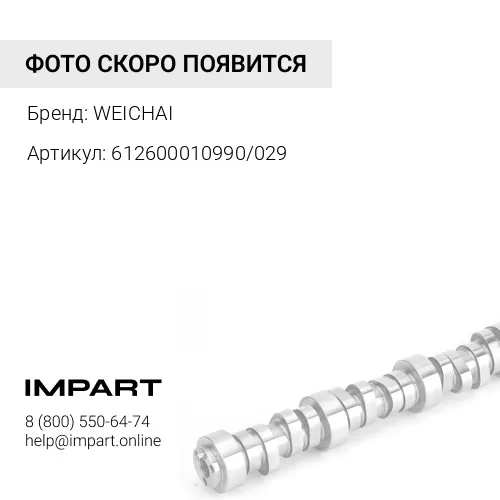 612600010990/029 Втулка распредвала 612600010990/61560010029/VG1560010029 WEICHAI