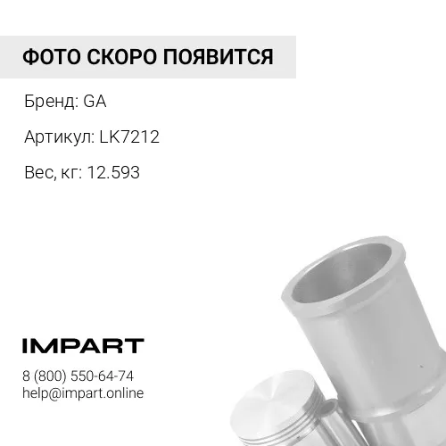 LK7212 Поршнекомплект