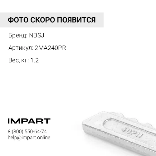 2MA240PR Палец коронки NBSJ