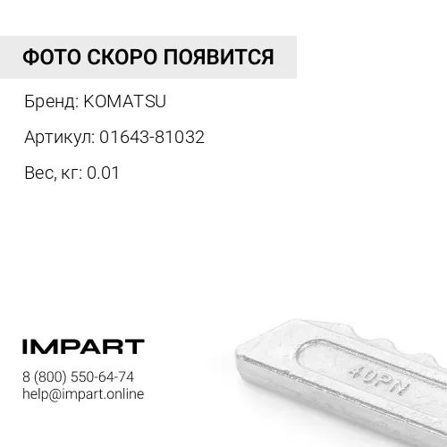 01643-81032 ШАЙБА