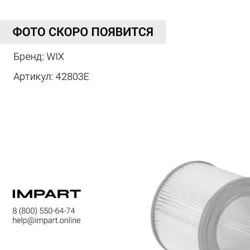 42803E Фильтр воздушный внешний WIX