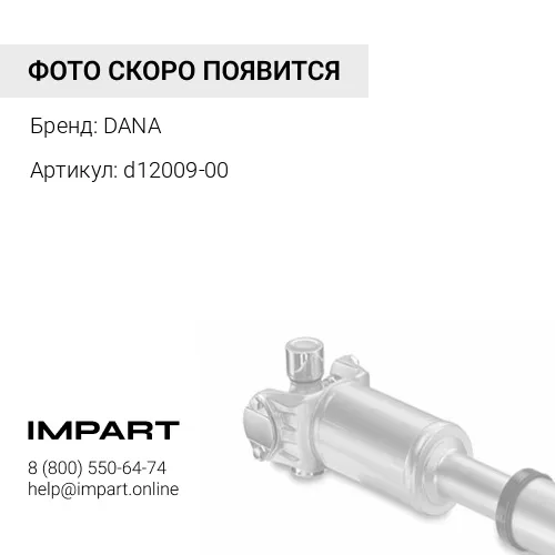 d12009-00 Карданный вал Iveco Daily (Dana Spicer) DANA