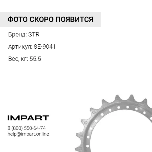 8E-9041 НАБОР СЕГМЕНТОВ ( 5шт х 173-0945) Z = 25 STR