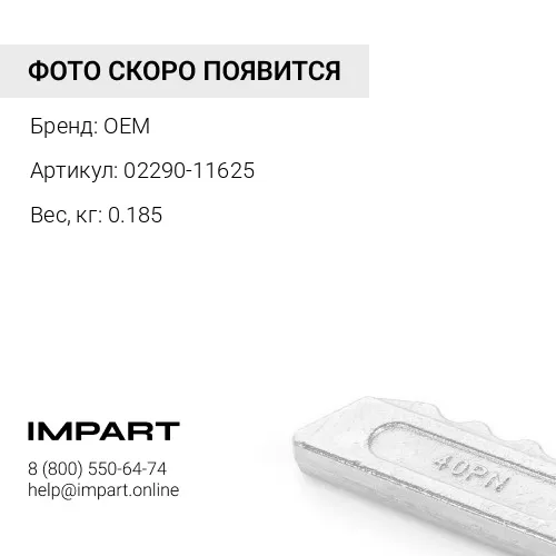 02290-11625 Гайка OEM