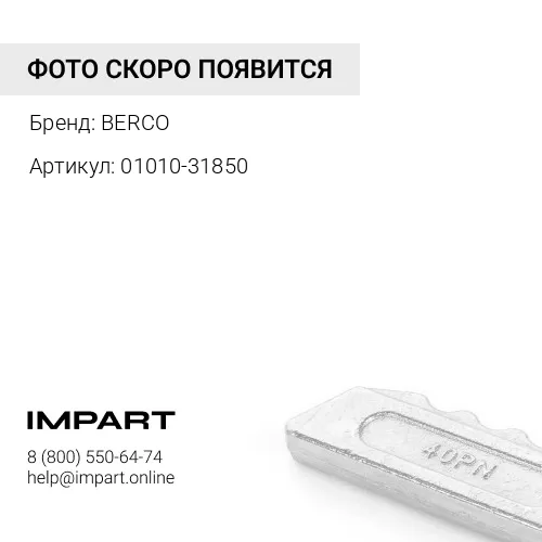 Болт М18 х 50 (01010-31850) BERCO
