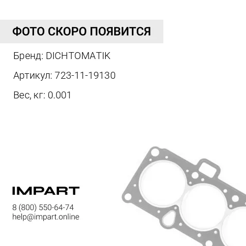723-11-19130 О-кольцо DICHTOMATIK