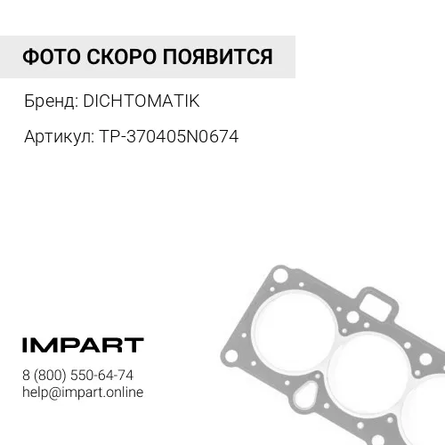 TP-370405N0674 Набор колец уплотнительных DICHTOMATIK