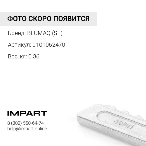 0101062470 БОЛТ ST С ШЕСТИГРАННОЙ ГОЛОВКОЙ H