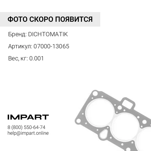 07000-13065 О-кольцо DICHTOMATIK