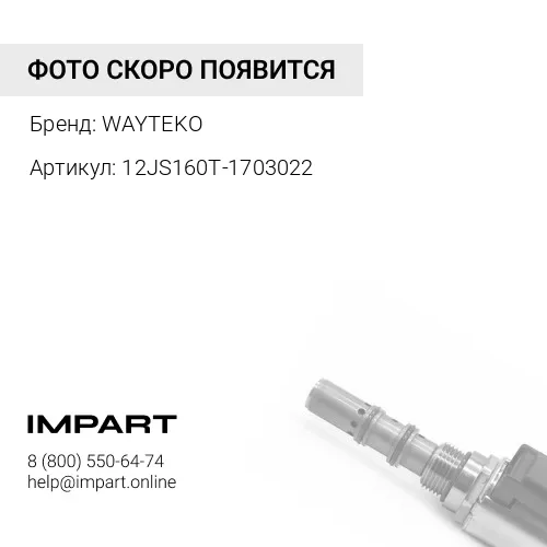 12JS160T-1703022 Клапан КПП контрольный SHAANXI WAYTEKO PREMIUM WAYTEKO