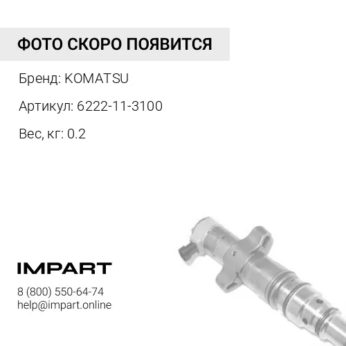 6222-11-3100 ФОРСУНКА KOMATSU