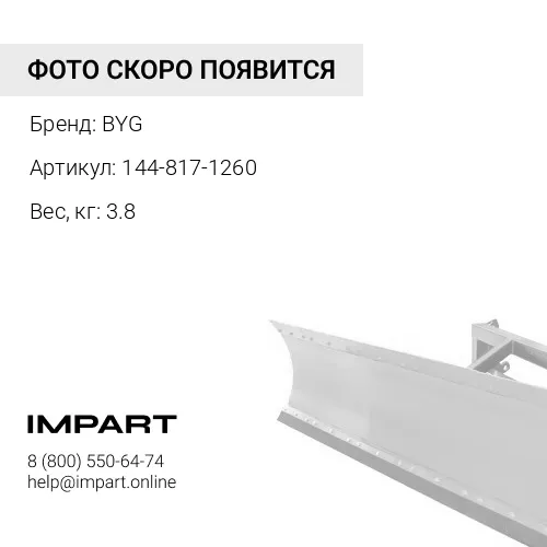 144-817-1260 Вал BYG