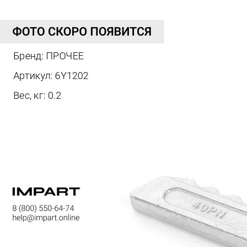 6Y1202 СТОПОР КОРОНКИ