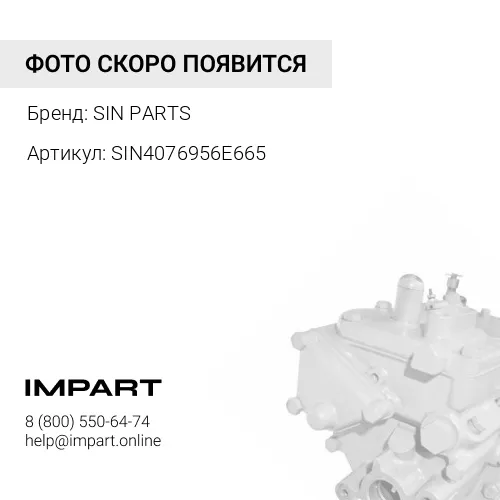 SIN4076956E665 Насос топливный ТНВД