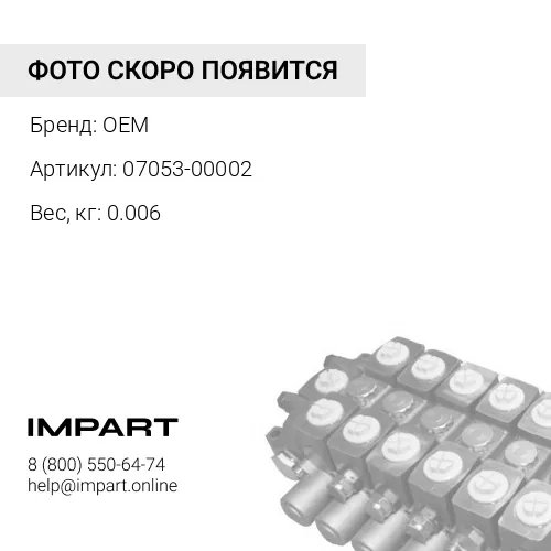 07053-00002 Прокладка OEM