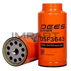 Фильтр топливный DSF3643 без колбы Dees filters