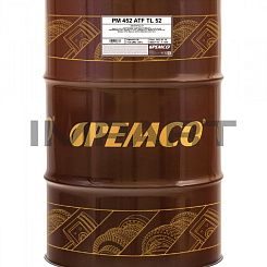 Масло трансмиссионное PEMCO 452 ATF AG52 (208литр) PEMCO