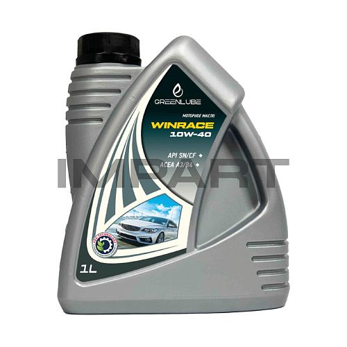Масло моторное Greenlube Winrace 10W-40 SN/CF; ACEA A3/B4 (1 л)