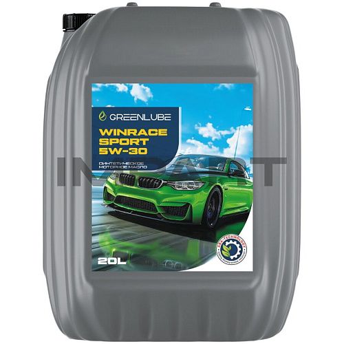 Масло моторное Greenlube Winrace Sport 5W-30 SN/CF; ACEA C3 (20 л)