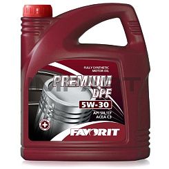 Масло моторное Favorit Premium DPF SAE 5W-30 (5 л) FAVORIT