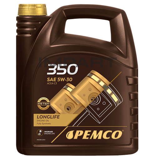 Масло моторное PEMCO 350 SAE 5W-30 (5 литр)