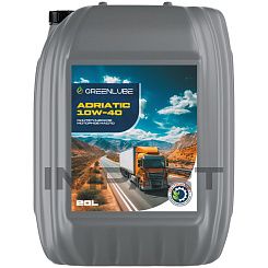 Масло моторное Greenlube Adriatic 10W-40 CJ 4/SN (20 л) GREENLUBE