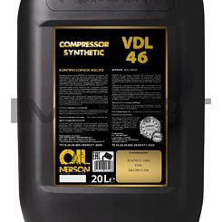 Масло компрессорное NERSON OIL Synthetic VDL 46 20л (РАО) Nerson